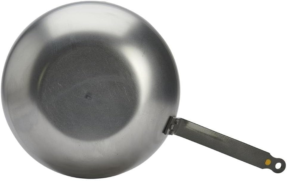 DE BUYER Wokpfanne aus Eisen, Durchmesser 28 cm