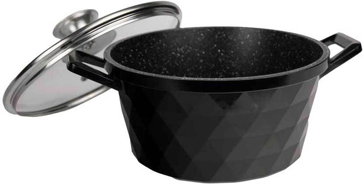 Kochtopf 10 L Suppentopf 32 cm Aluminiumguss Fleischtopf Antihaft Milchtopf Pastatopf Gemüsetopf Sch