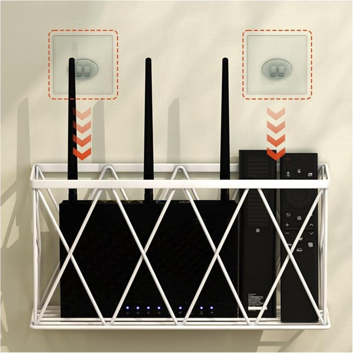 WiFi Router Aufbewahrungsbox, Router Aufbewahrungsbox Wand, Regal Wand WLAN Router Box Verstecken Wa