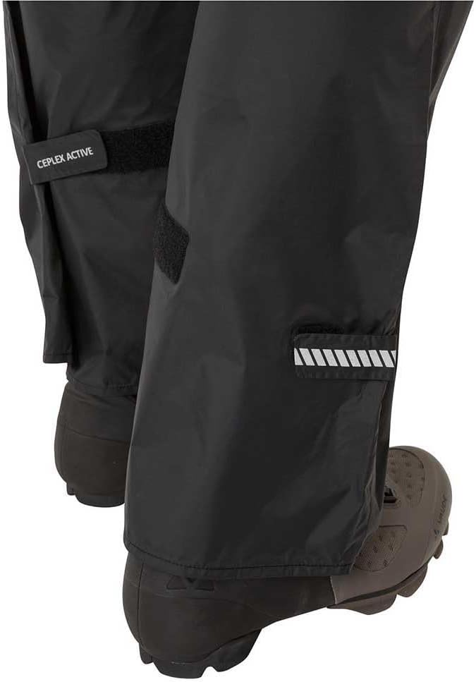VAUDE Regenhose Herren Drop Pants lI, wasserdichte Outdoorhose für Fahrrad, leichte Überhose, atmung
