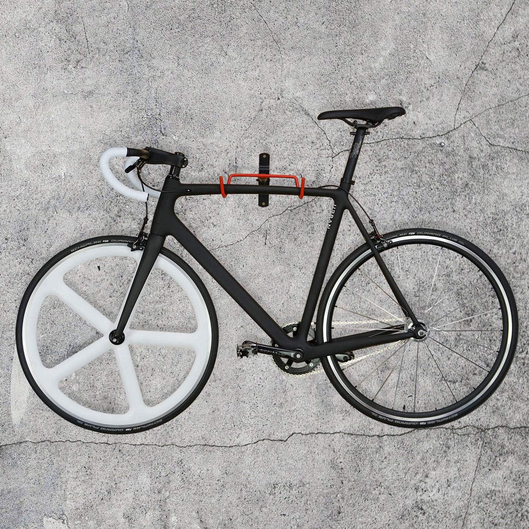 Fahrrad-Wandhalterung - klappbare Fahrradhalterung - platzsparende Fahrrad-Wandhalterung mit Rahmens