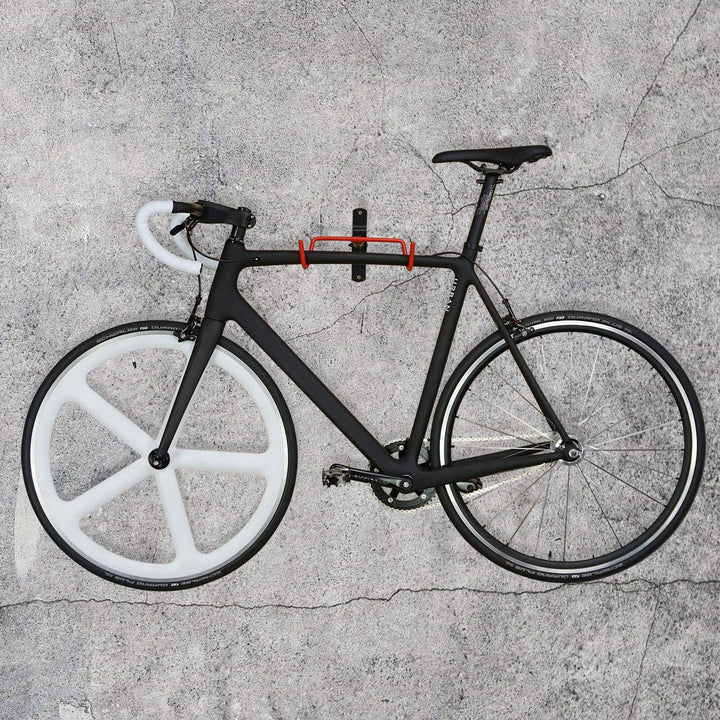 Fahrrad-Wandhalterung - klappbare Fahrradhalterung - platzsparende Fahrrad-Wandhalterung mit Rahmens