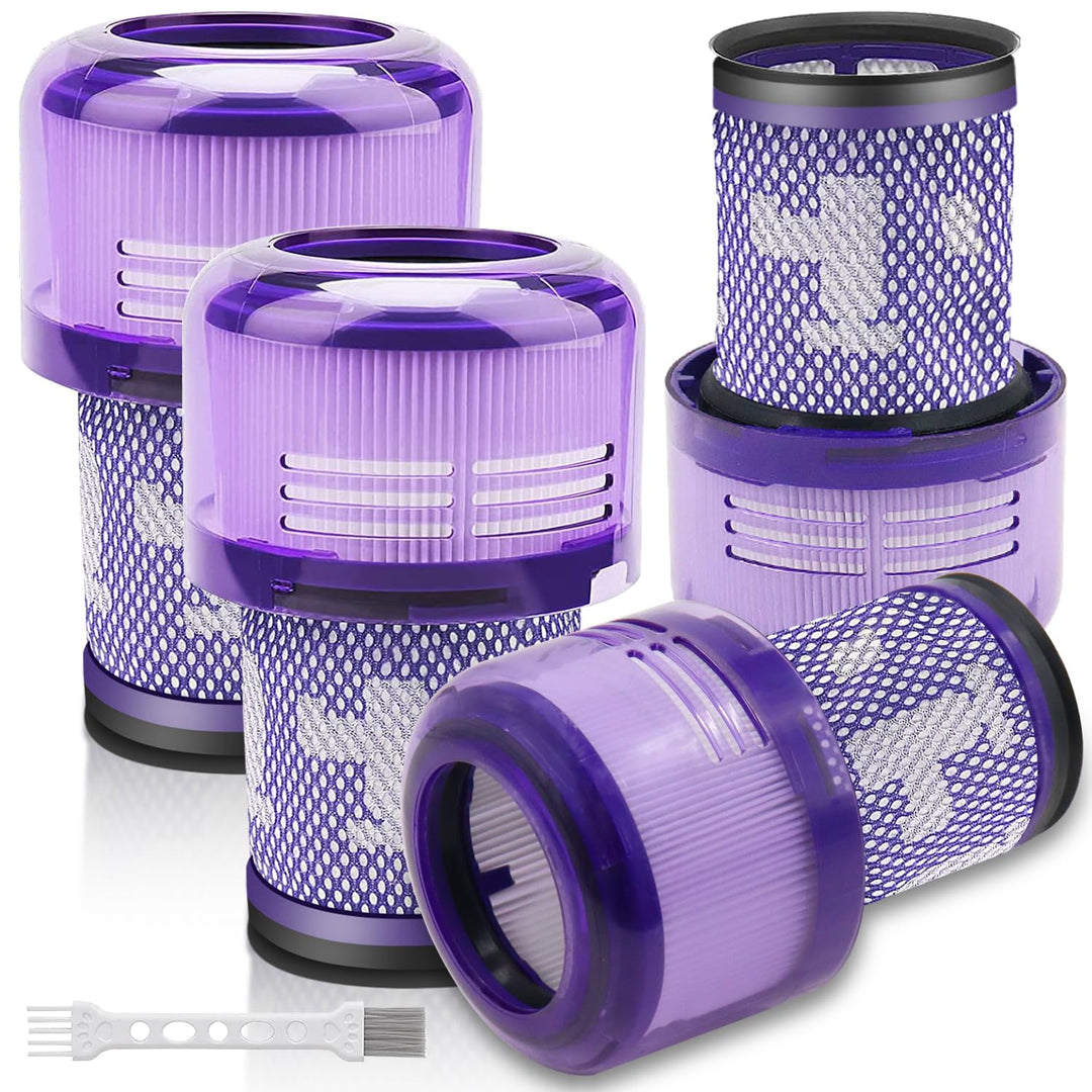 4 Stück Ersatzfilter Ersatzteile für Dyson V12 Staubsauger, Kompatibel mit Dyson V12 Detect Slim Abs