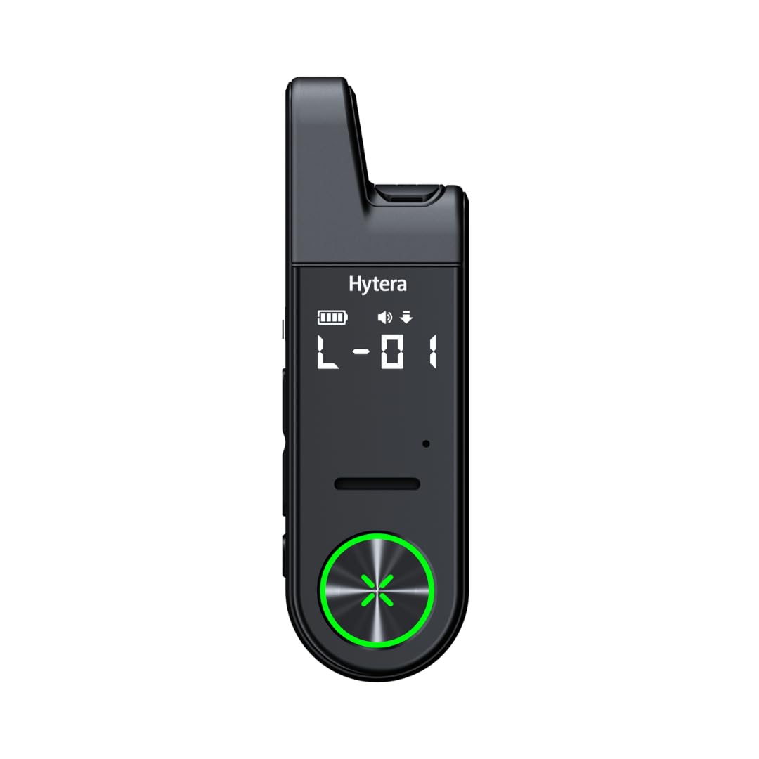 S1 mini HYT-S10 B1 0.5W UHF 446MHz schwarz mit un-abnehmbaren Li Polymer Akku 750mAh und Festem Gürt
