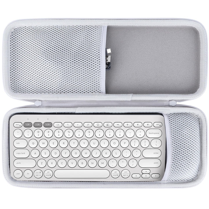 Hart Schutzhülle kompatibel mit Logitech Pebble 2 Combo, Pebble K380 / Pebble Keys 2 K380s Tastatur