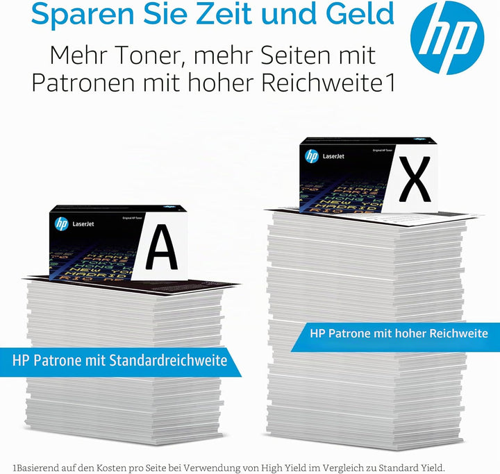 HP 507X (CE400X) Schwarz Original Toner mit hoher Reichweite für HP Laserjet Enterprise M551, Color