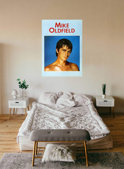 Mike Oldfield - Porträt, 1982 » Konzertplakat/Premium Poster | Live Konzert Veranstaltung | DIN A1 «