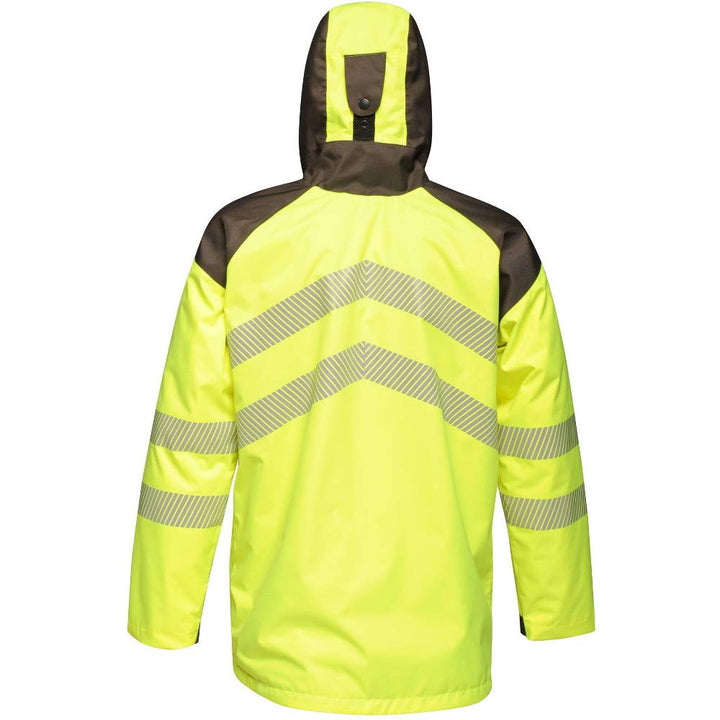Regatta TRA340SM9PQ Tactical Hi-Vis Parka Jacke, Grösse S, Gelb/Grau gelb / grau S, gelb / grau S