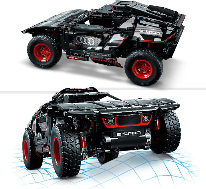 LEGO Technic Audi RS Q e-tron, ferngesteuertes Rallye-Auto-Spielzeug & Star Wars at-TE Walker, Beweg