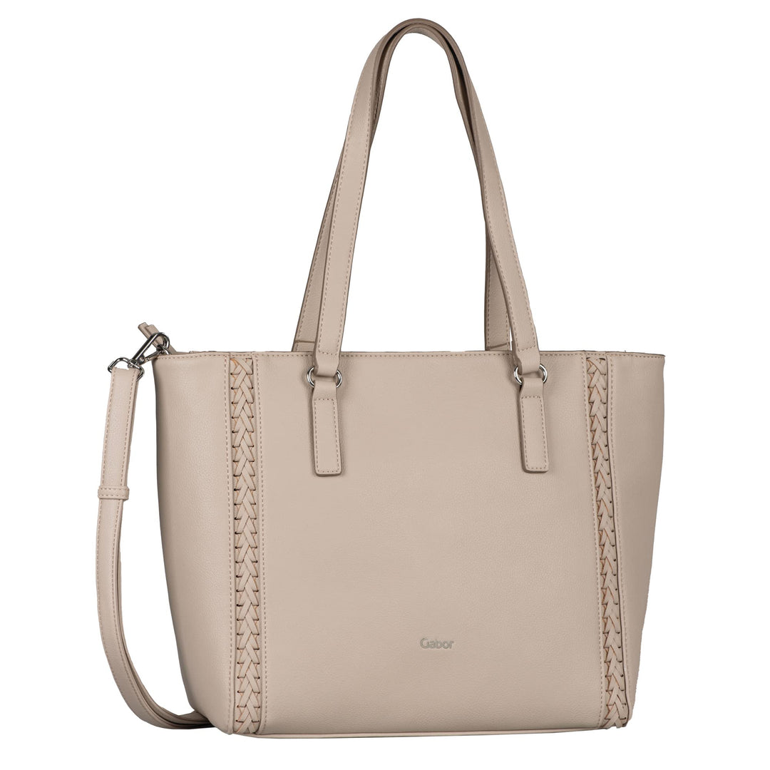 Gabor Damen Jolene Shopper Taupe, Taupe
