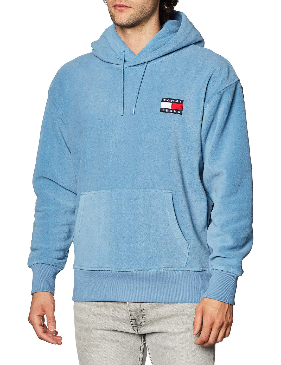 Tommy Jeans Polar Fleece Badge Hoodie - S