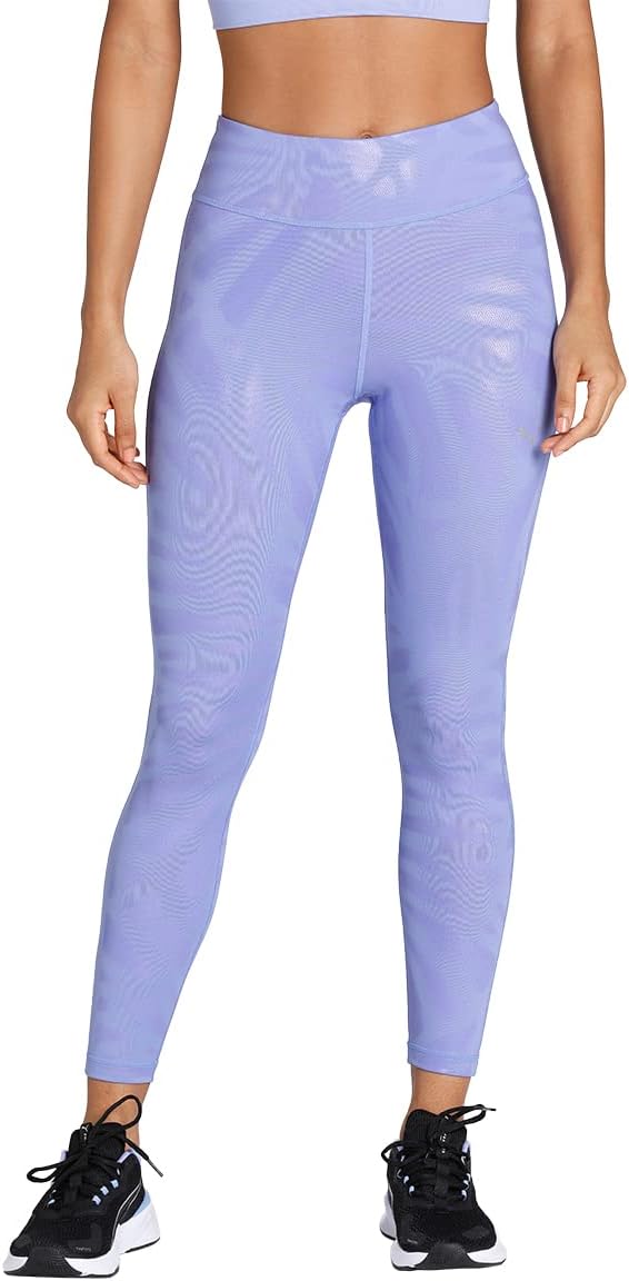 PUMA Damen Nova Shine High Waist 7/8 Trainings-Leggings XLElektro Purple