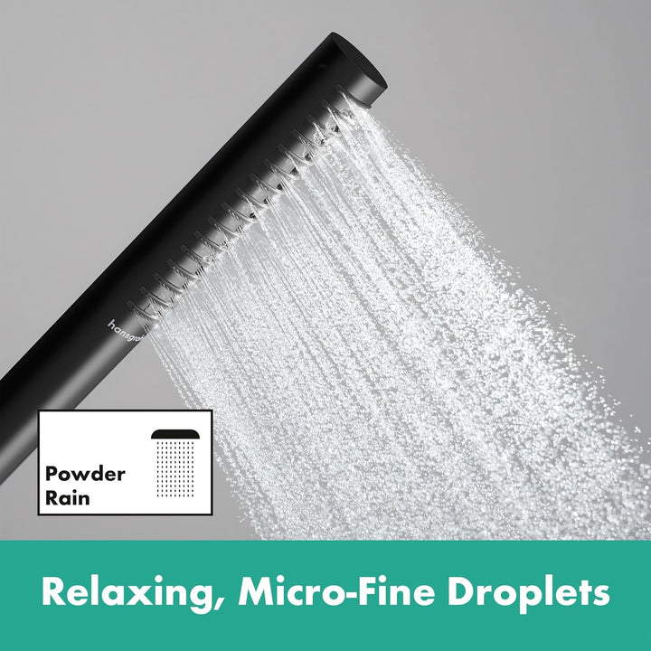 hansgrohe Pulsify S - wassersparender Duschkopf 5,4 l/min (EcoSmart+), Handbrause mit 1 Strahlart (P