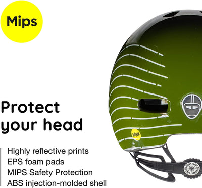 Nutcase Street MIPS Helm Oliv, L