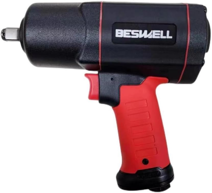 Beswell-BW-112K- Druckluft-Schlagschrauber - max. Lösemoment 2230 Nm, Vierkant 12,5 mm (1/2 Zoll) -