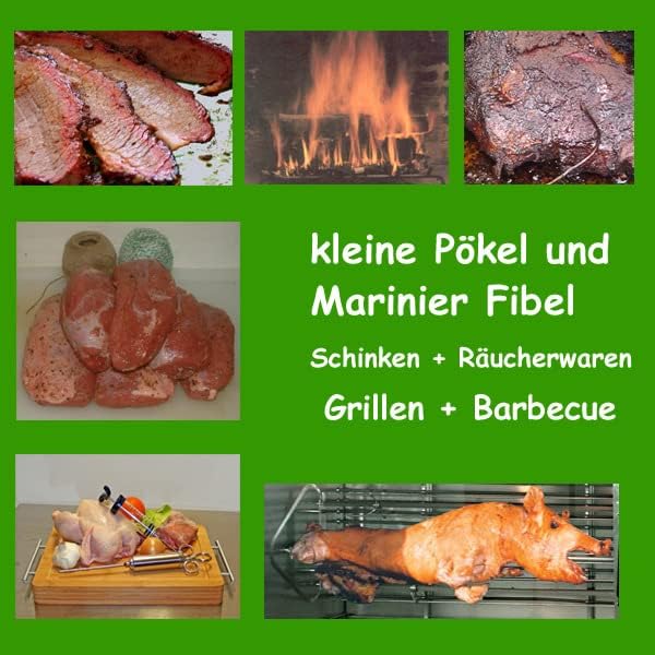 Hobbymetzger-Pökel und Marinier Set-mit Ansaugpumpe – Pump - Injector