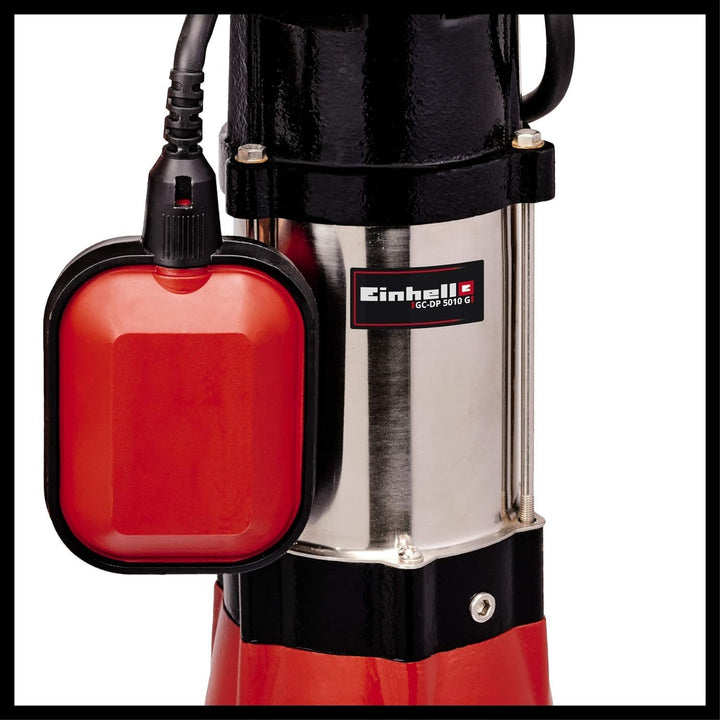 Einhell Schmutzwasserpumpe GC-DP 5010 G (500 Watt, 12.000 ltr./Std, max. Förderhöhe 8 m, Anschluss 4