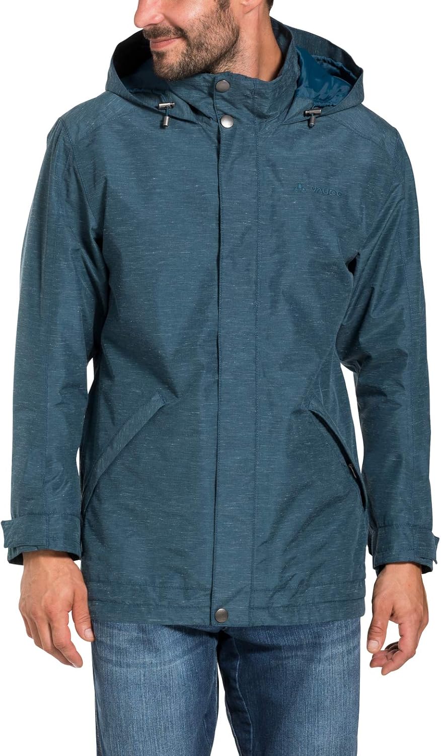 VAUDE Herren Jacke Men's Califo II, Regene, baltic sea, 52, 409383345400