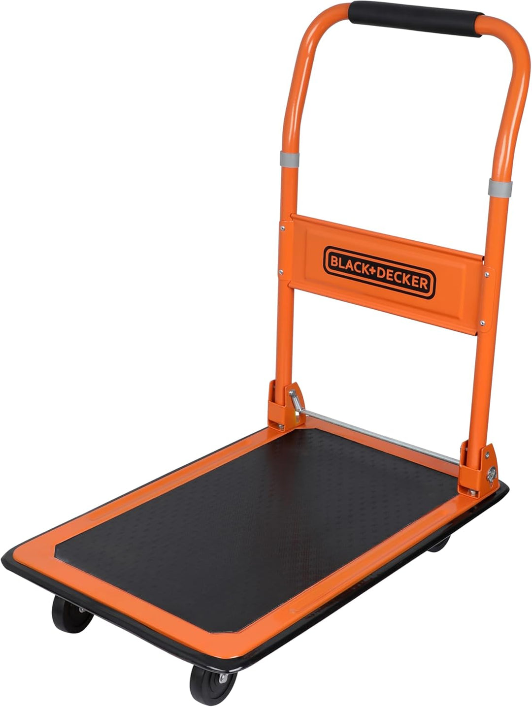 BLACK+DECKER BXWT-H303 Plattformwagen - Transportwagen Max. 80KG - Klappbarer Handwagen 60 x 40 x 80