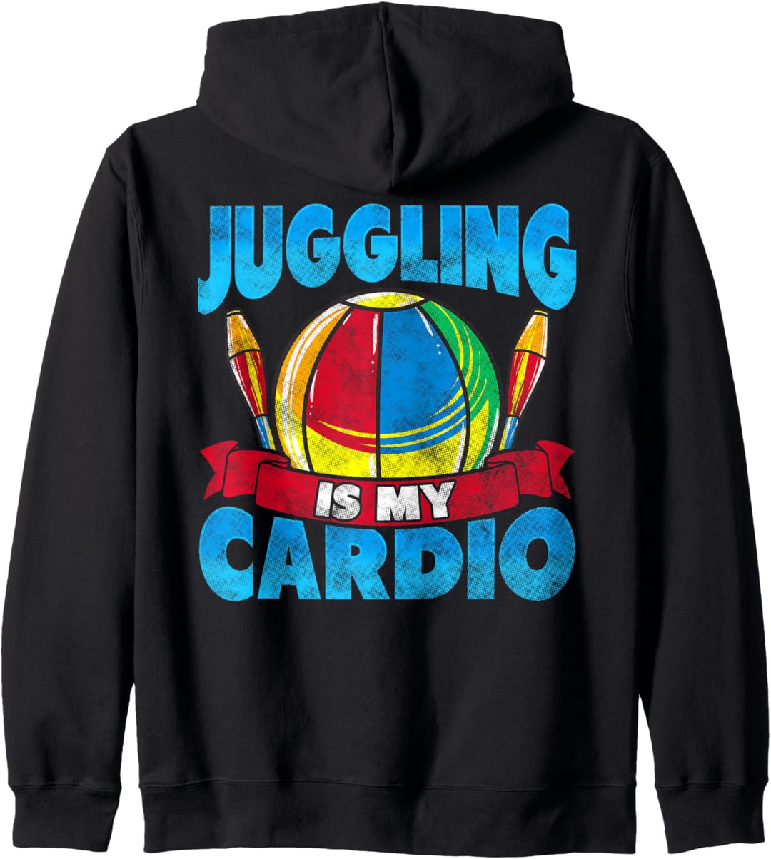 Funny Circus Jonggling Is My Cardio Jonggler Kapuzenjacke