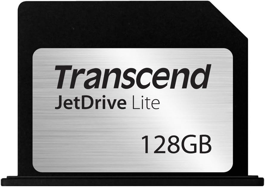 Transcend 128 GB JetDrive Lite extra Speicher-Erweiterungskarte für MacBook Pro (Retina) 15'', angep