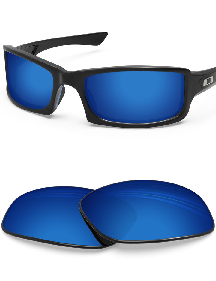 BlazerBuck Anti-salz Polarisierte Ersatzgläser für Oakley Fives Squared Mitternachtsblau Polarisiert