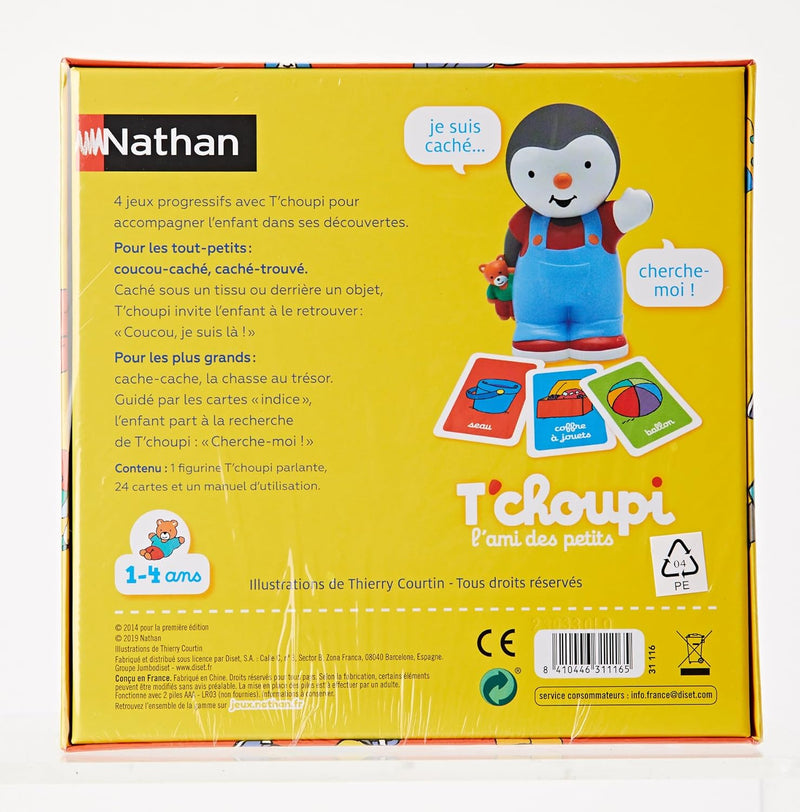 Nathan - Cache Cache Tchoupi - Elektronisches Spiel mit sprechender Figur - Lehrreich und Weiterentw