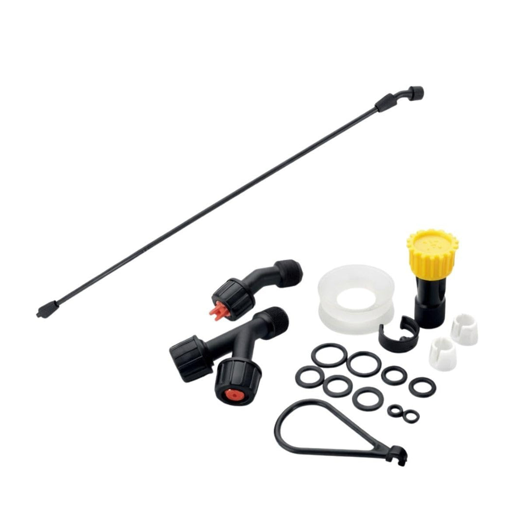 VITO - Komplett-Set mit Düse und Düsen für ätzende Produkte, 16 l, 18 Stück