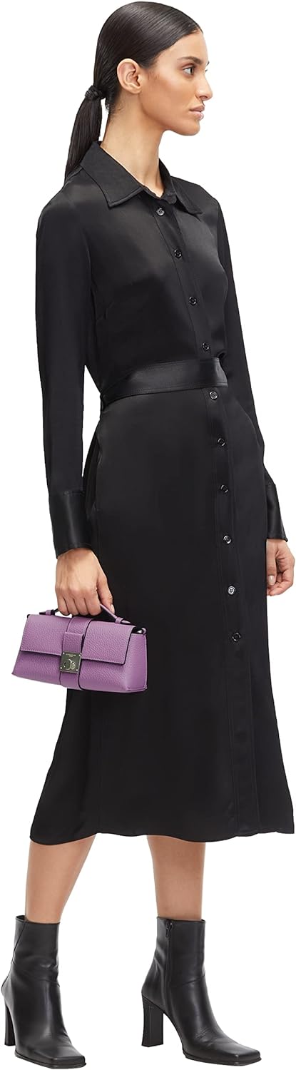 Liebeskind Damen Sade Pebble Crossbody S Lavender, Lavender