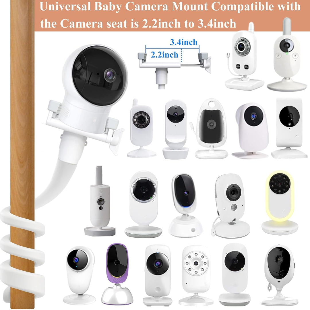 Derebir Babyphone Halterung,Kamera Halterung Baby Kamera Handyhalter Kompatibel für Philips Avent/Nu