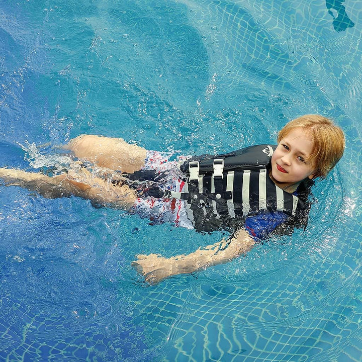 Kinder Schwimmweste Neopren Weste Schwimmjacke Kleinkinder Jungen Mädchen Bademode Schwimmen Jacke S