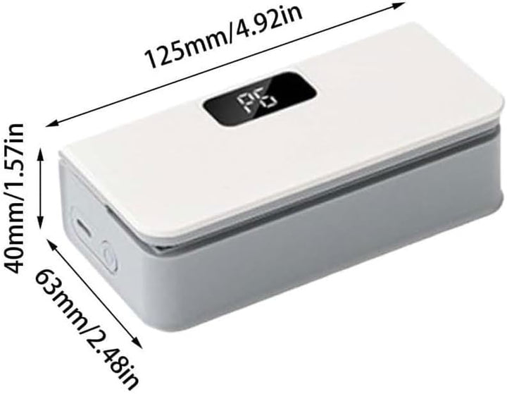 USB-C Rechargeable Mini Bag Sealer, Mini Folienschweissgerät 2 in 1, USB aufladbar Tütenverschweisse