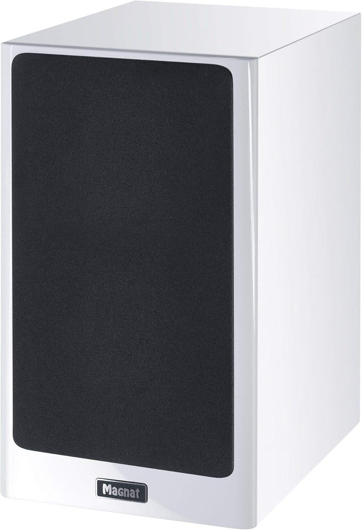 Magnat Signature 703, weiss, 1 Paar - dynamischer 3-Wege Regal-Lautsprecher mit edler Hochglanz-Fron