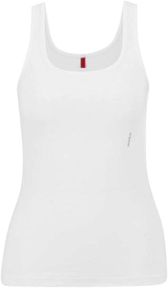 HUGO Damen Twin Vest Top (2er Pack) XS White100, XS White100