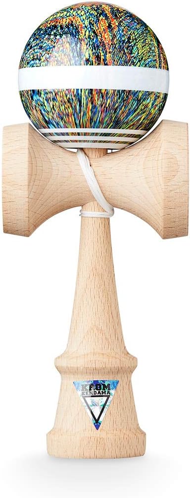 Original KROM Pro Kendama - Noia 5 - aus Holz für Anfänger und Fortgeschrittene - Geschicklichkeitss