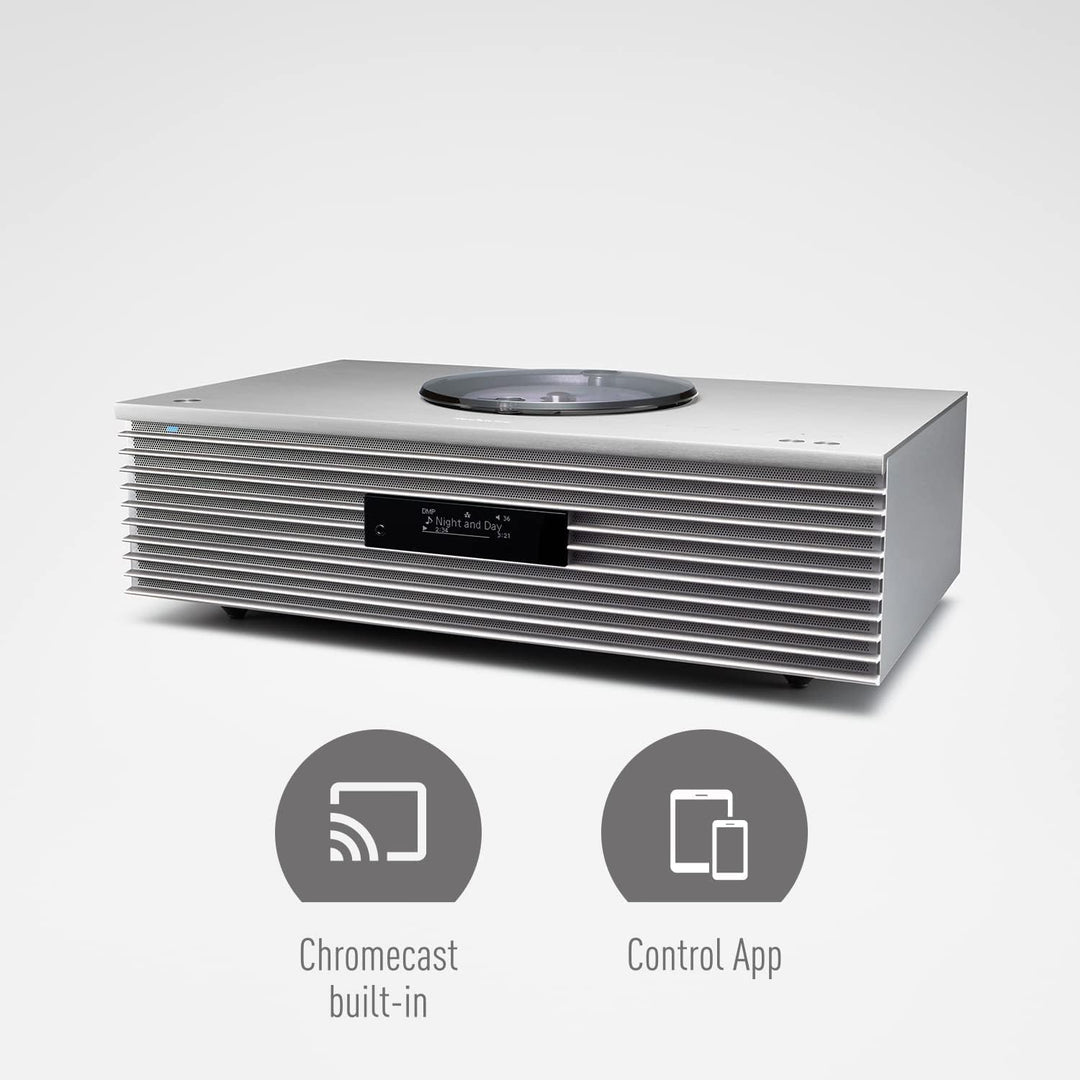 Technics OTTAVA SC-C65EG-S All-in-One-Musiksystem mit CD-Player, DAB+-Radio, USB, Bluetooth & Chrome
