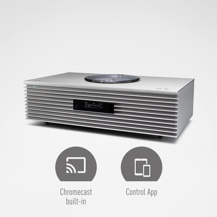 Technics OTTAVA SC-C65EG-S All-in-One-Musiksystem mit CD-Player, DAB+-Radio, USB, Bluetooth & Chrome