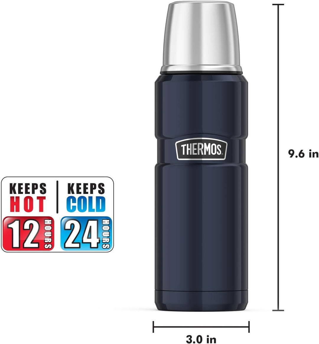 Thermos Edelstahl-Flasche, 473 ml, Mitternachtsblau, 473 ml Midnight Blue, Midnight Blue