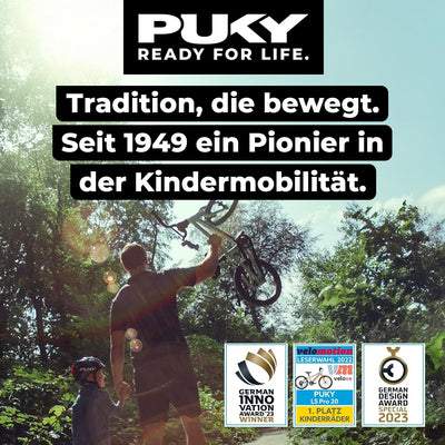 PUKY R 1 Classic Scooter | Sicherer Roller für Kinder ab 2 Jahren | Rutschfestes Trittbrett | Höhenv