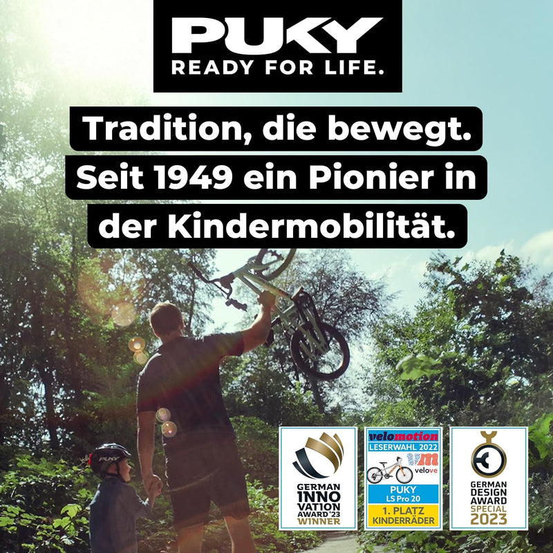 PUKY R 1 Classic Scooter | Sicherer Roller für Kinder ab 2 Jahren | Rutschfestes Trittbrett | Höhenv
