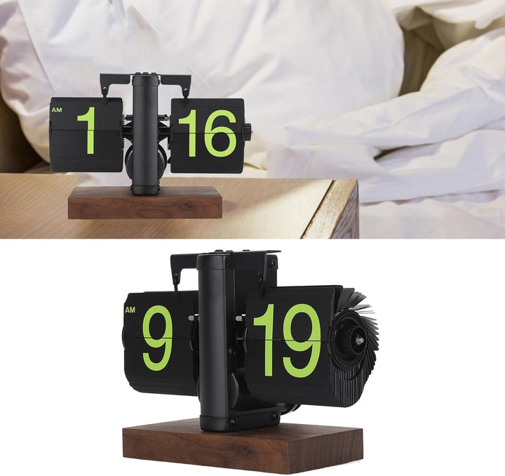 ciciglow Digitale Klappuhr, 12 Stunden, Einseitige Digitale Klappuhr, Automatische Retro-mechanische