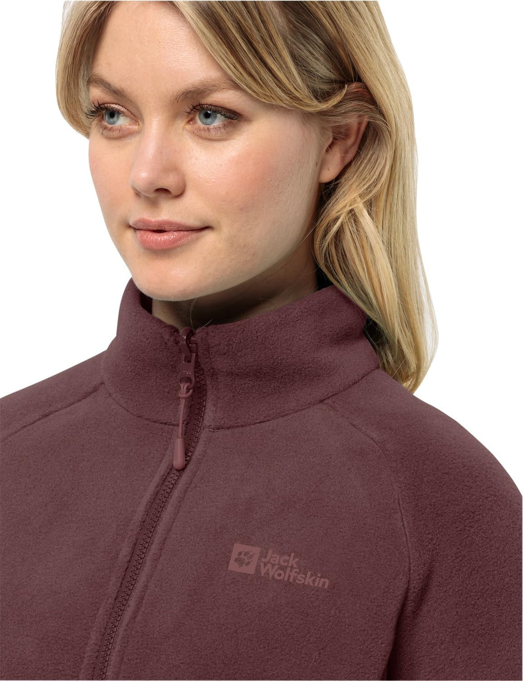 Jack Wolfskin Damen Moonrise Fz W Fleece-Jacke (1er Pack) S dark maroon, S dark maroon