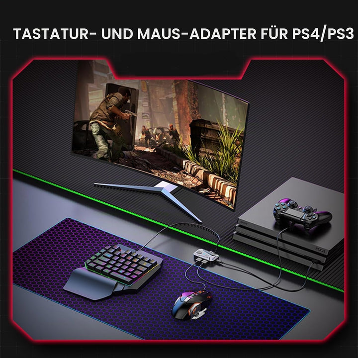 Xim Tastatur- und Mausadapter Gamecontroller-Konverter für P3 P4 P5 X360 X Box One