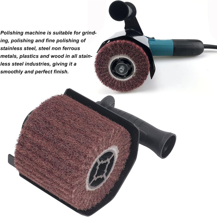 Polierpoliermaschine und Aufsatz für Winkelschleifer, M10-Winkelschleifer-Zubehör, Polierscheiben-Ze