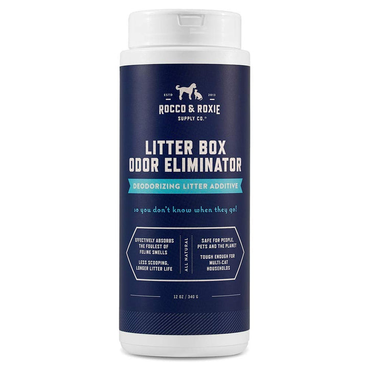 Rocco & Roxie Katzentoilette Geruchsvernichter,Bester natürlicher Urindesodorierer für Katzentoilett