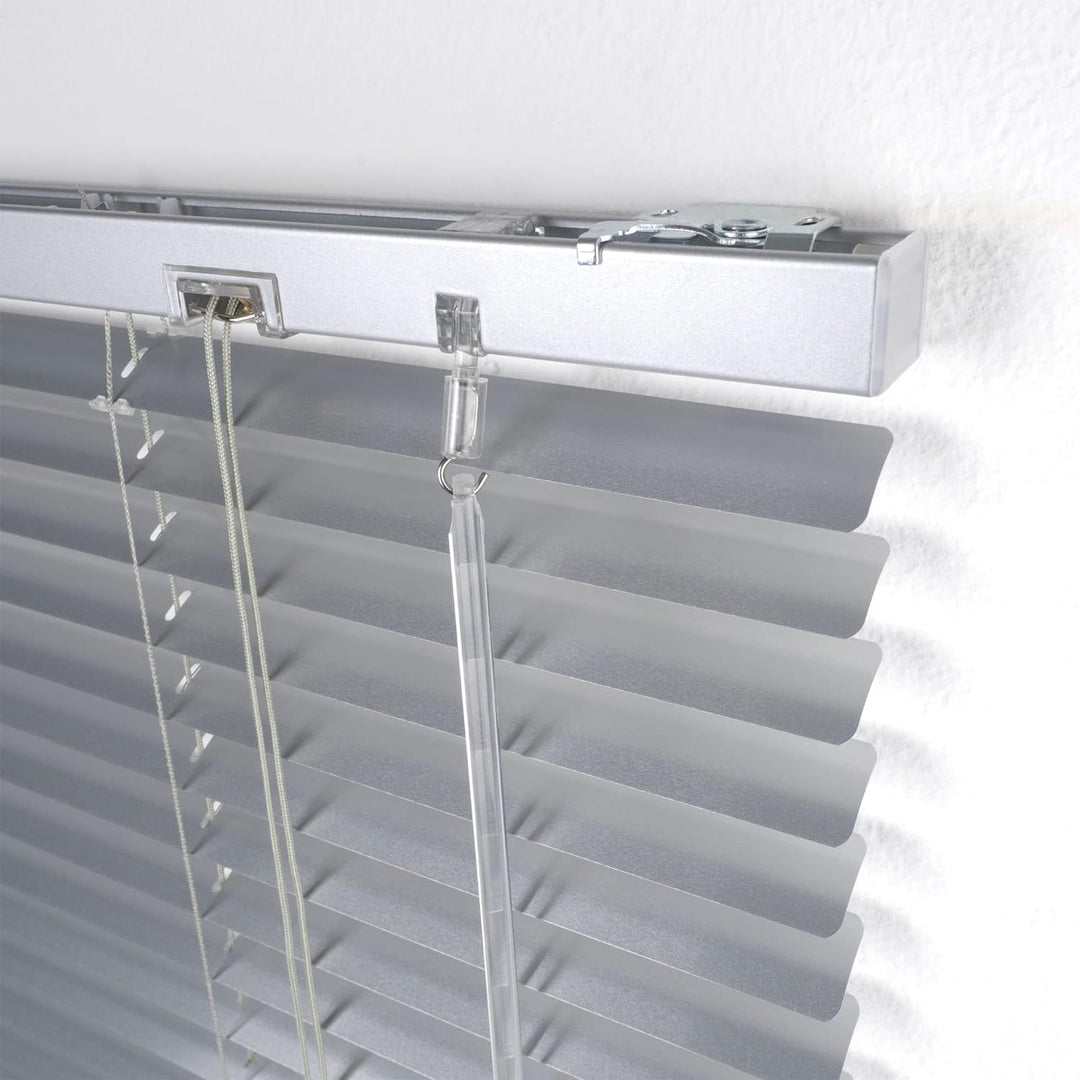 Liedeco | Aluminium-Jalousie | Silber B90cm x H220cm
