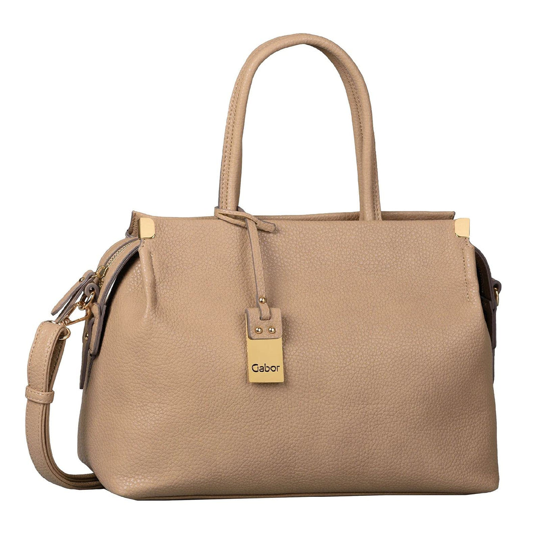 Gabor, Gela, Damen, Shopper, M, Beige, 35x13,5x24 cm
