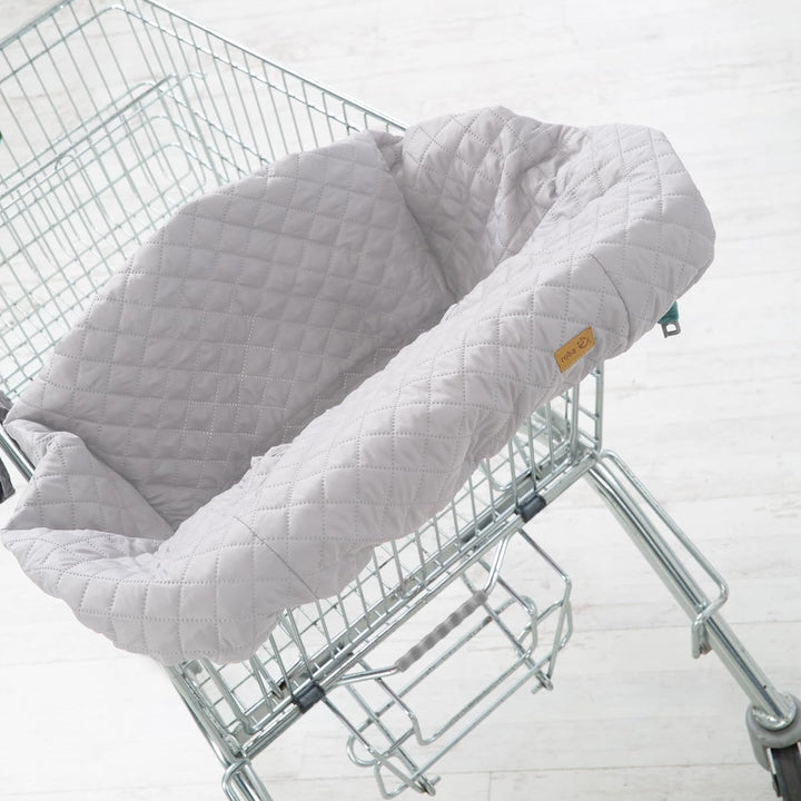 roba Einkaufswagenschutz 'roba Style' inkl. Tragerucksack - Gepolsterter Schutzbezug für Babys & Kle
