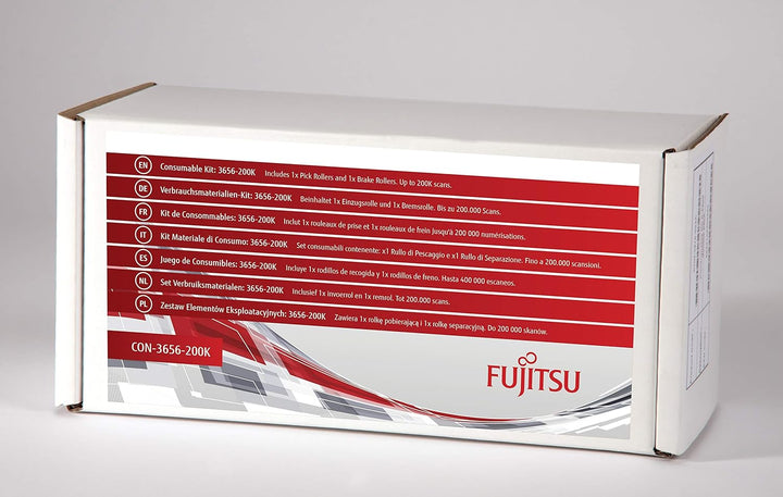 Fujitsu PFU Consumable Kit:3656-200K for iX500 Includes 1x Pick Rollers and 1x Brake Rollers Estimat