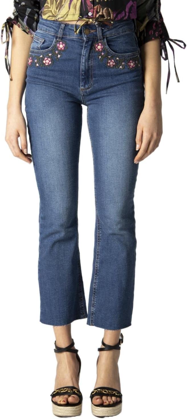 Desigual Damen Denim_Jerry Jeans 38 Blau, 38 Blau